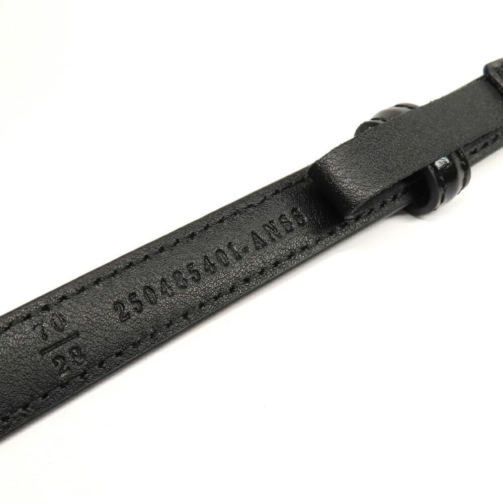 Fendi FF Diamond Belt 1.5 cm Black Cles — view 6