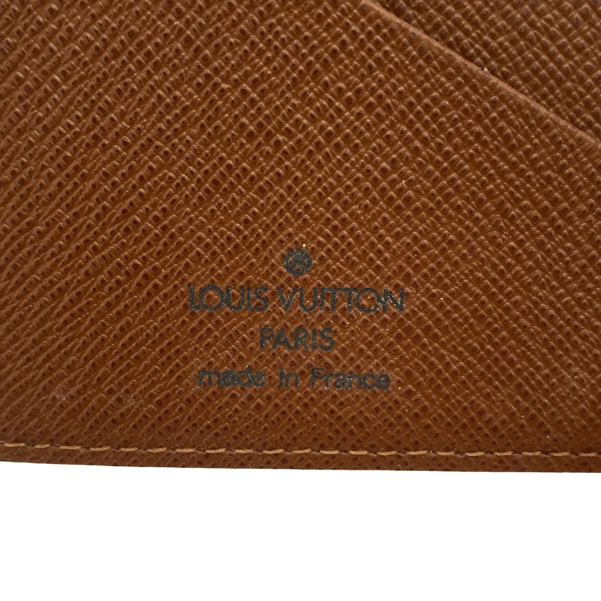 Louis Vuitton Monogram Carnet Notebook Cover Brown Agenda — view 3