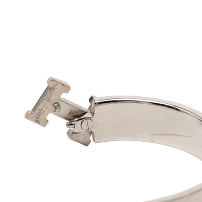 Hermes Click PM Bracelet Silver Black Metal Enamel — view 4