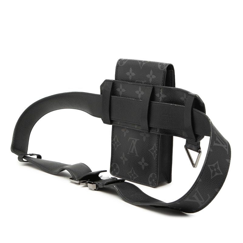 Louis Vuitton Monogram Eclipse Ceinture Utility 35 mm Waist Pouch Belt Bag 90 — view 2