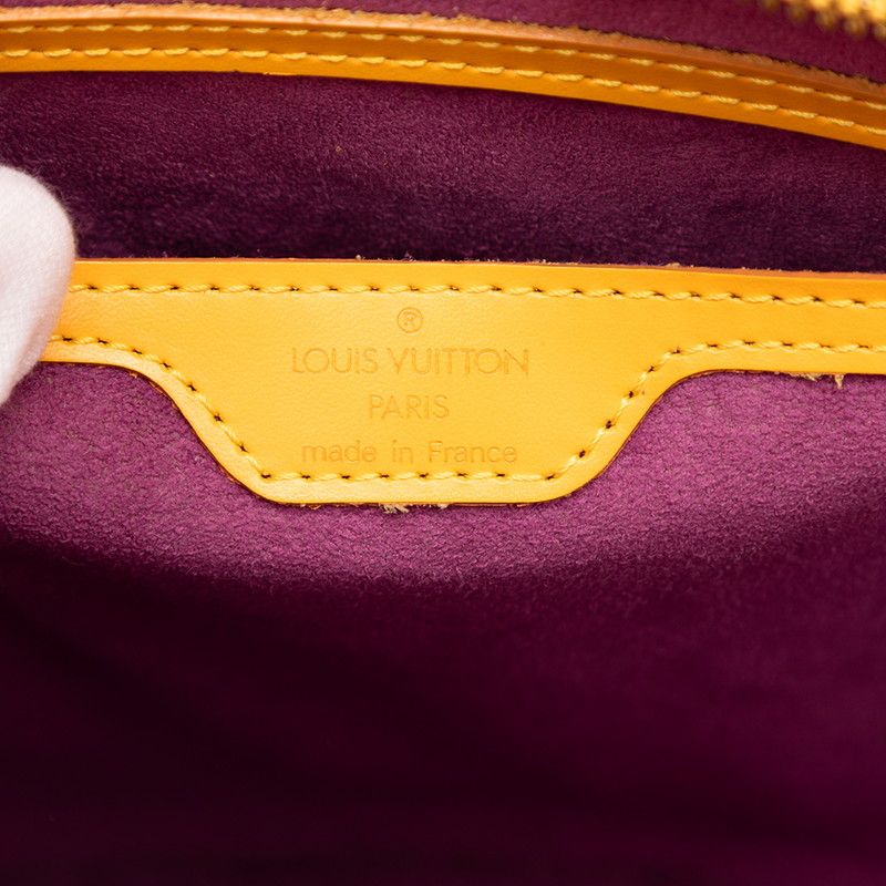 Louis Vuitton Epi Saint Jacques Handbag Tassili Yellow Leather — view 5