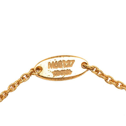 Louis Vuitton Monogram Flower Full LV Circle Bracelet Gold Plated — view 5