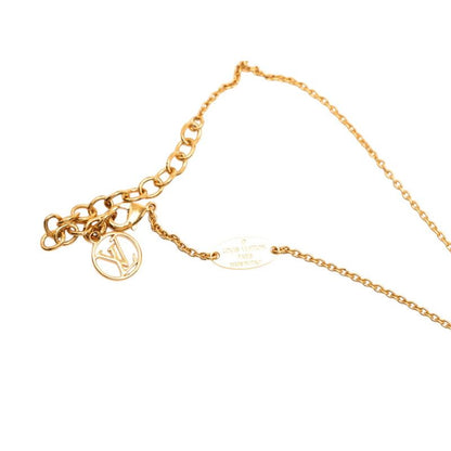 Louis Vuitton Essential Necklace Gold Pink Plated — view 5