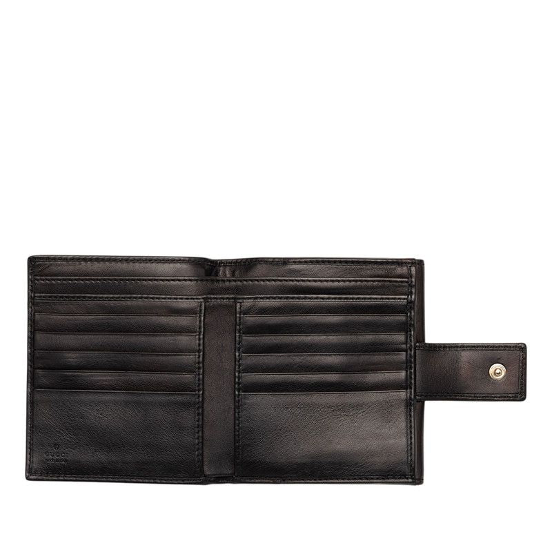 Gucci Bifold Wallet Black Leather — view 4