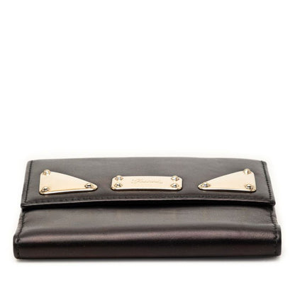 Gucci Bifold Wallet Black Leather — view 3