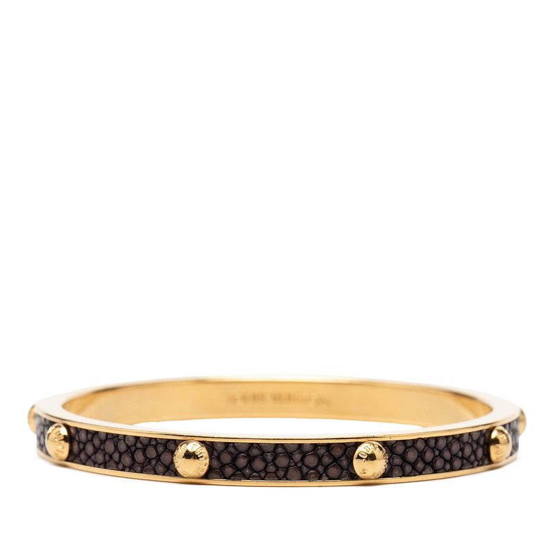 Louis Vuitton Bracelet Gimmiacle M Gold Purple Plated