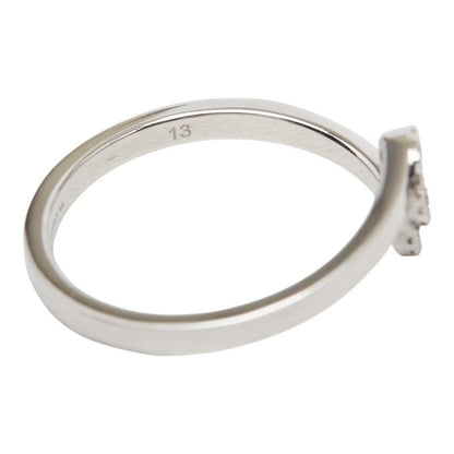 Gucci GG Running Ring 18k White Gold Diamond 18k — view 6