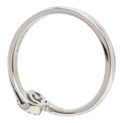 Gucci GG Running Ring 18k White Gold Diamond 18k — view 5