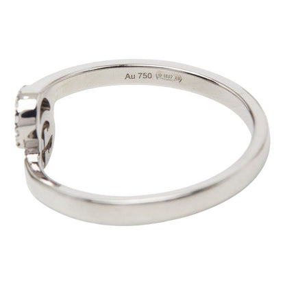 Gucci GG Running Ring 18k White Gold Diamond 18k — view 7