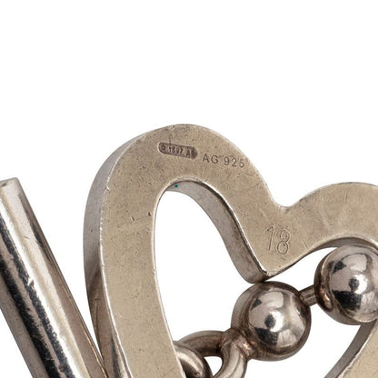Gucci Heart Ball Chain Bracelet 18 Silver — view 4