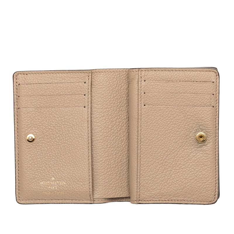Louis Vuitton Monogram Empreinte Porte Feuille Bicolor Bifold Wallet Tourterelle — view 4