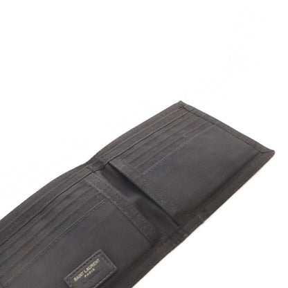 Saint Laurent Paris Nuxx East West Wallet Bifold Nylon Black — view 7