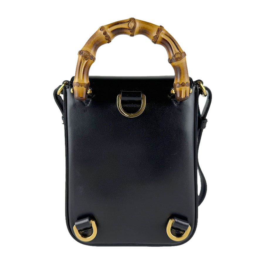 Gucci Backpack Shoulder Bag Bamboo — view 3