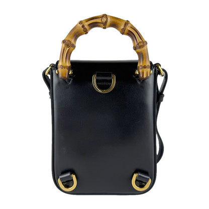 Gucci Backpack Shoulder Bag Bamboo — view 3