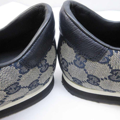 Gucci Sherry Line GG Canvas Sneakers Contrast Leather 42 Beige Navy — view 8