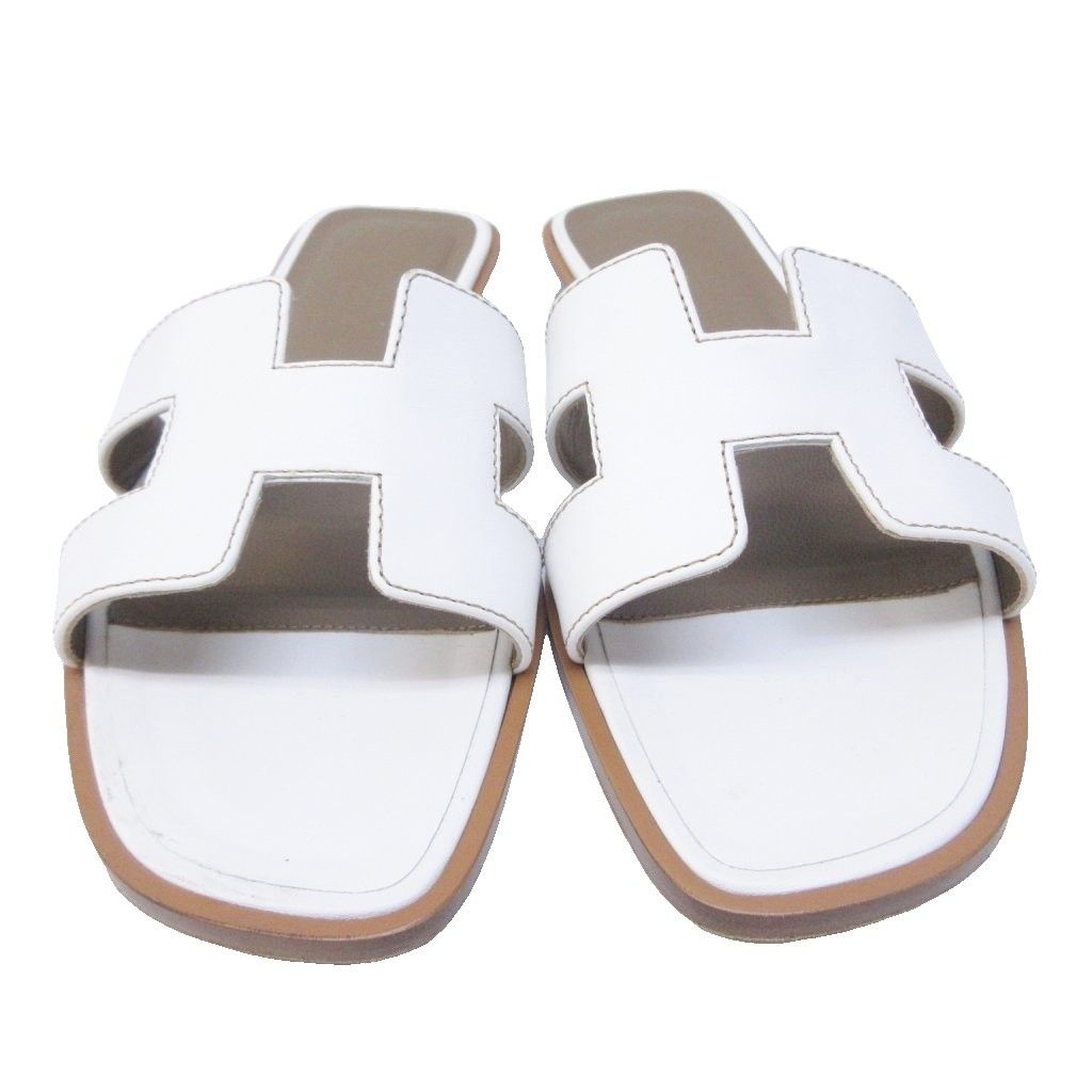 Hermes Oran Sandals Logo — view 4