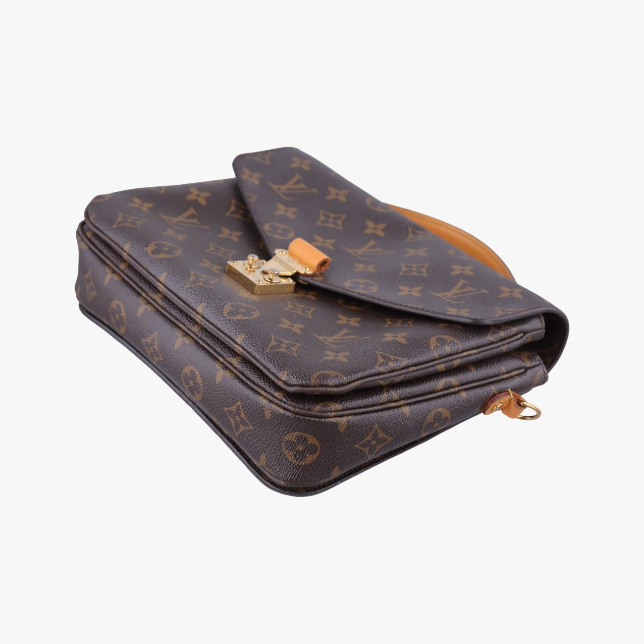 Louis Vuitton Pochette Metis MM Monogram Brown Canvas Handbag — view 4