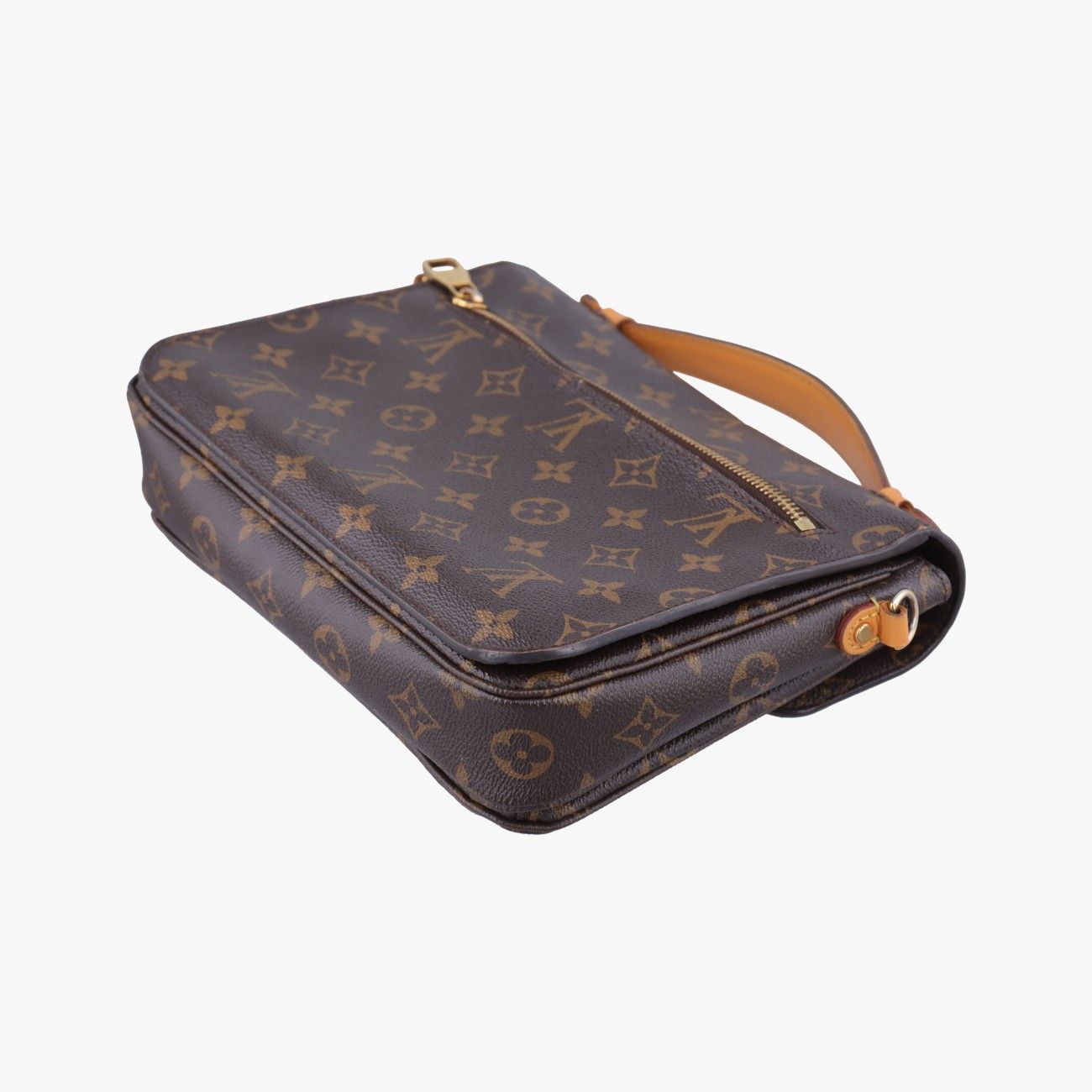 Louis Vuitton Pochette Metis MM Monogram Brown Canvas Handbag — view 6