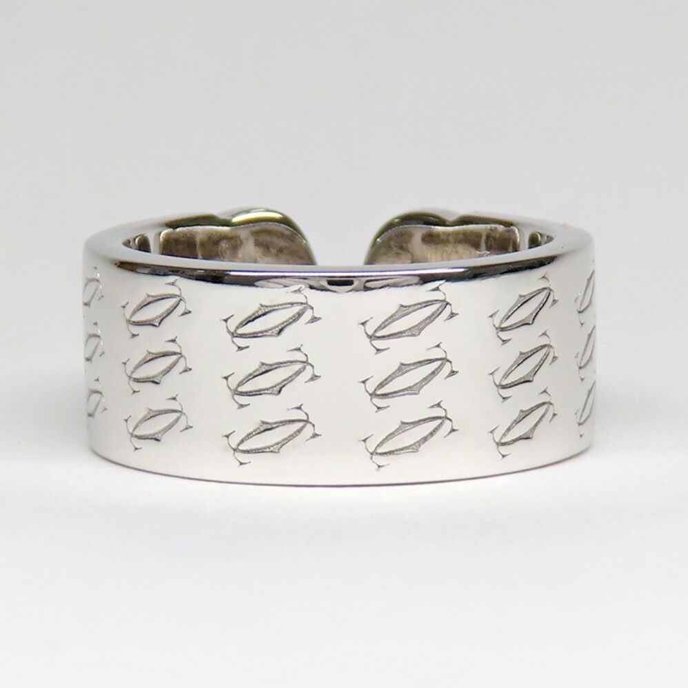 Cartier C2 Ring Christmas Limited Diamond 50 Polished — view 2