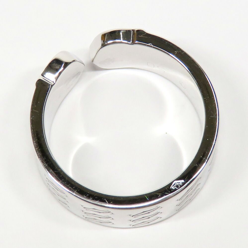 Cartier C2 Ring Christmas Limited Diamond 50 Polished — view 5