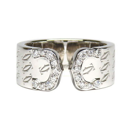Cartier C2 Ring Christmas Limited Diamond 50 Polished