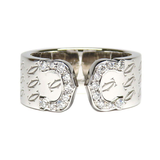 Cartier C2 Ring Christmas Limited Diamond 50 Polished