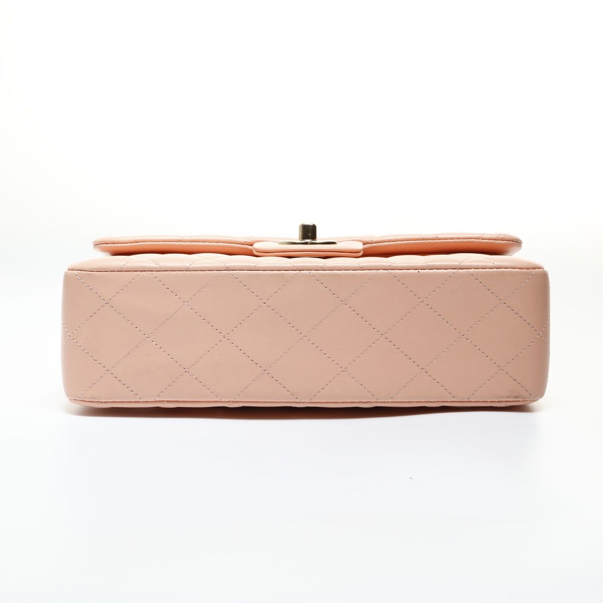 Chanel Shoulder Bag Quilted Double Flap Lambskin — view 7