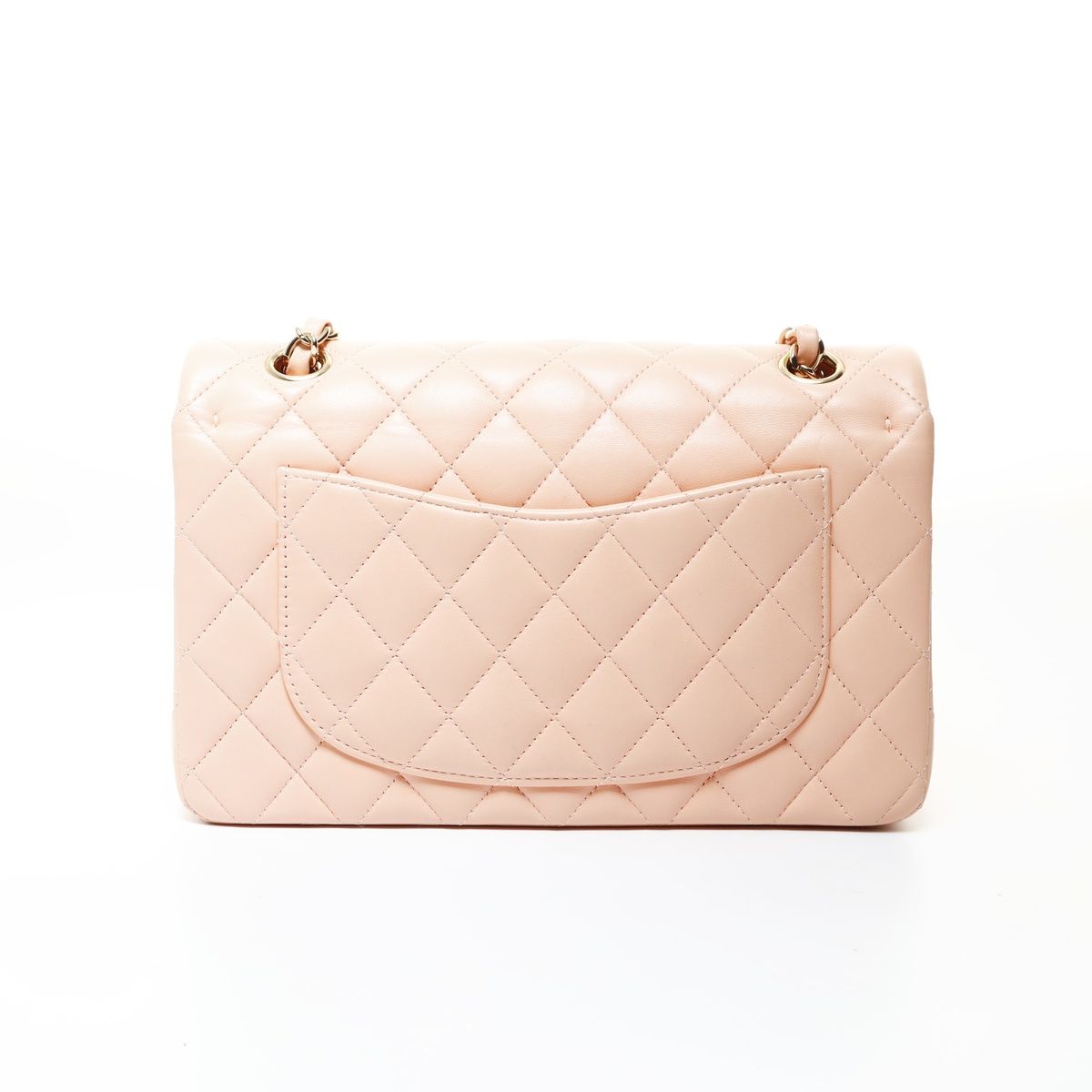 Chanel Shoulder Bag Quilted Double Flap Lambskin — view 2