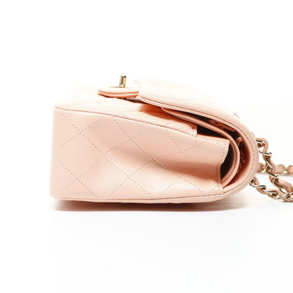 Chanel Shoulder Bag Quilted Double Flap Lambskin — view 4