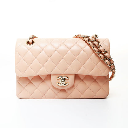 Chanel Shoulder Bag Quilted Double Flap Lambskin