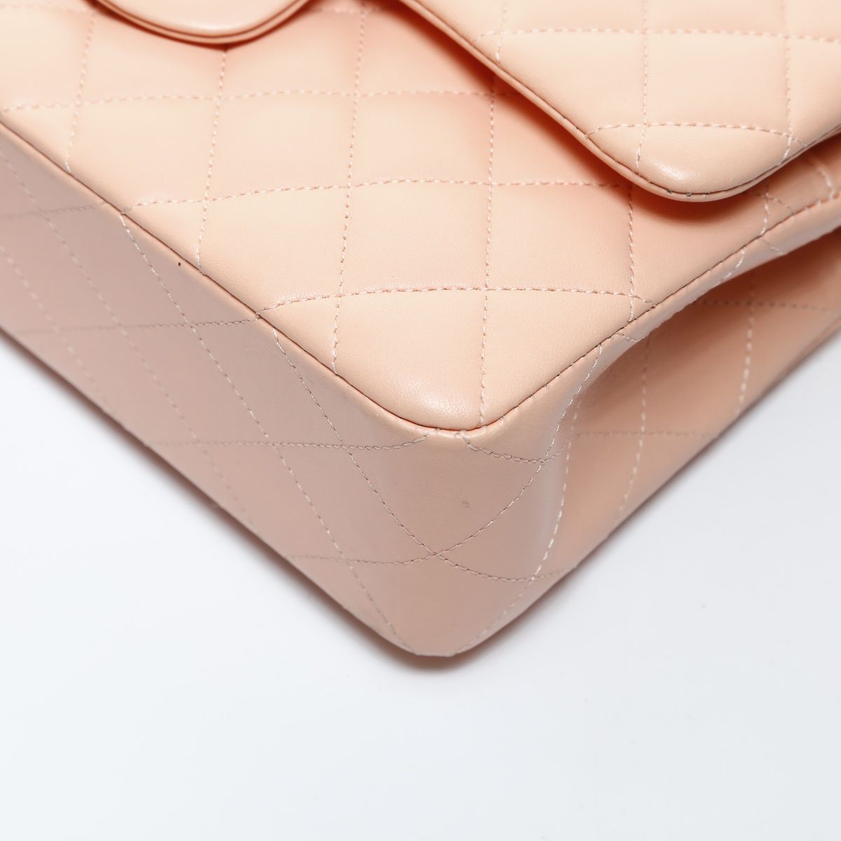 Chanel Shoulder Bag Quilted Double Flap Lambskin — view 6