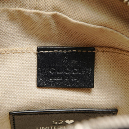 Gucci Shoulder Bag GG Marmont Canvas Embroidery Chain — view 9