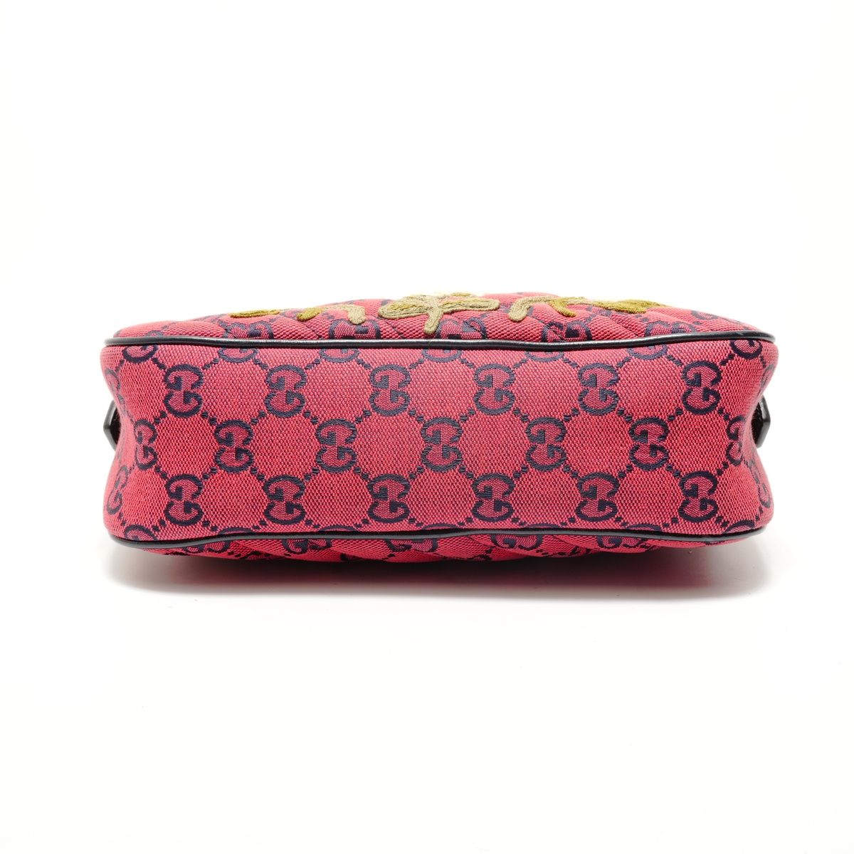 Gucci Shoulder Bag GG Marmont Canvas Embroidery Chain — view 7