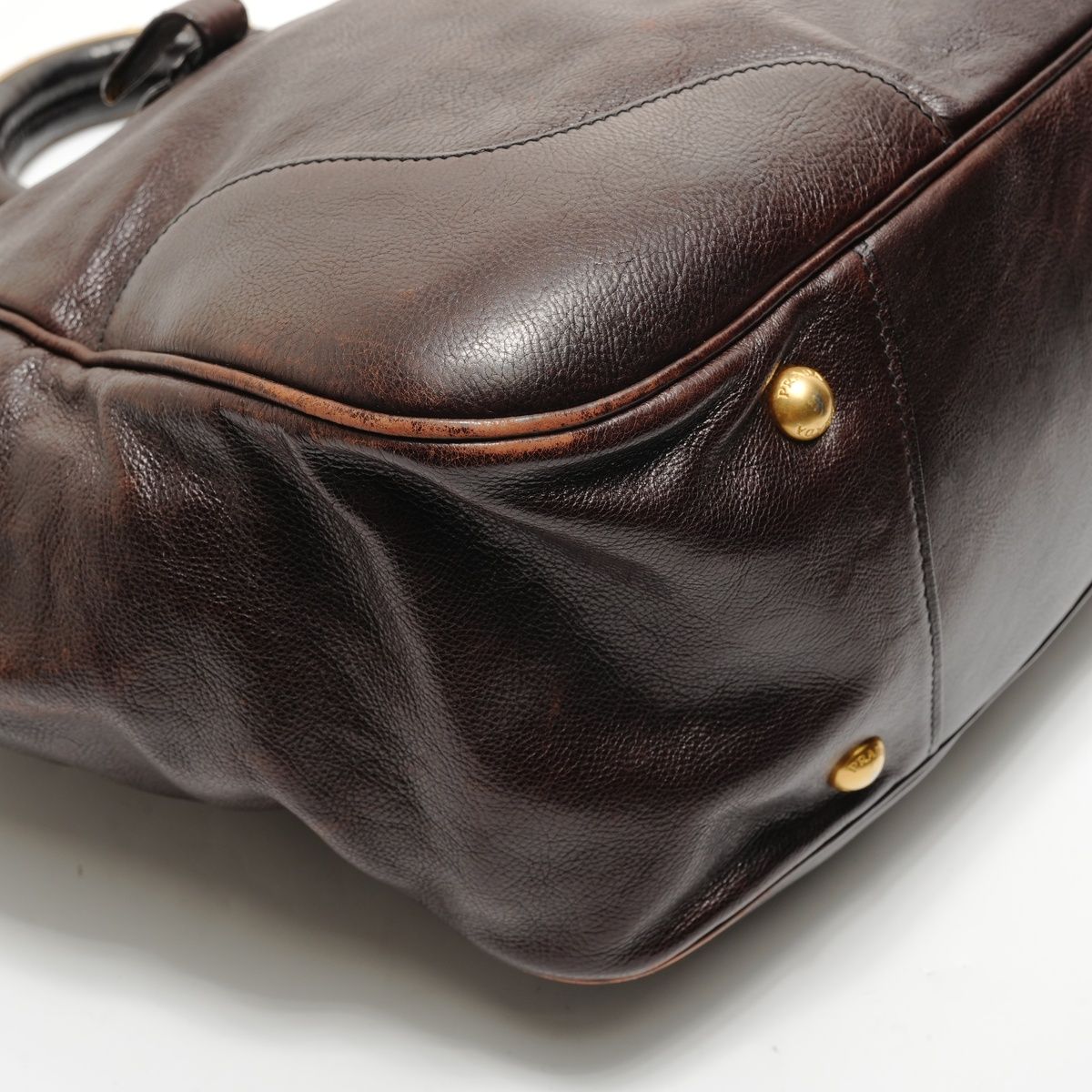 Prada Handbag Grasseca Frazi Dome Satchel — view 5