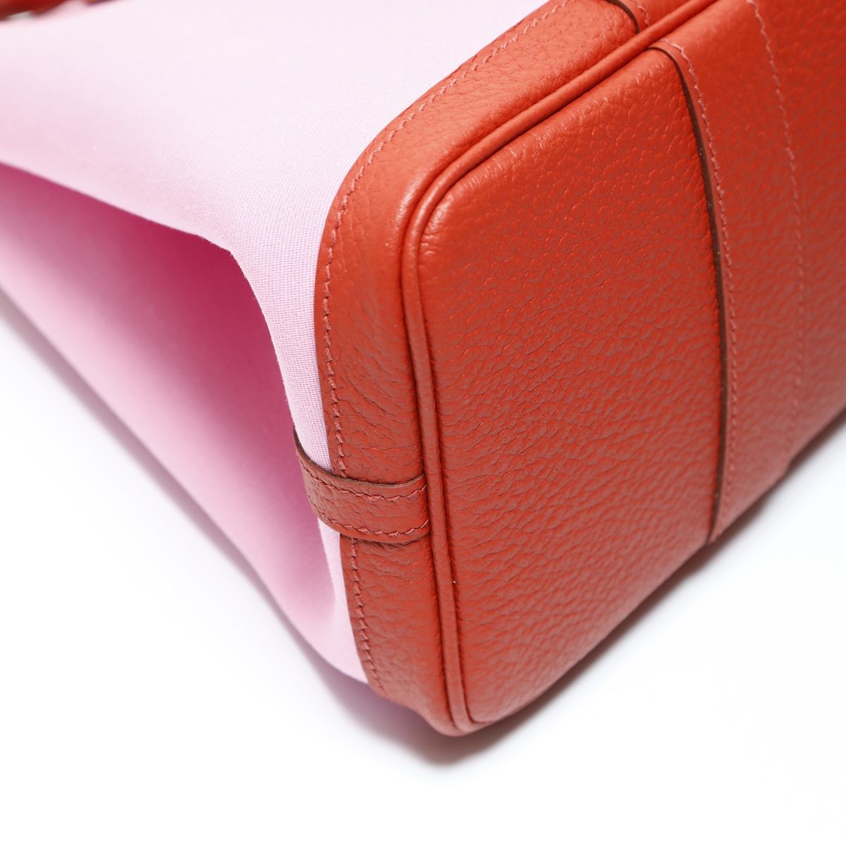 Hermes Handbag Garden Party TPM Rouge Ducese — view 5