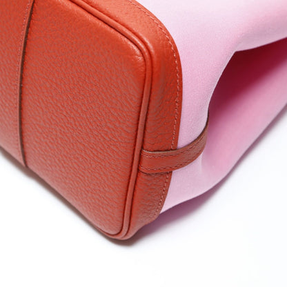 Hermes Handbag Garden Party TPM Rouge Ducese — view 6