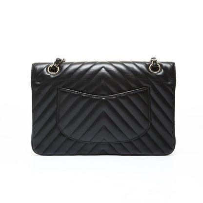 Chanel Shoulder Bag Chez Blanc CC Logo Double Flap — view 2