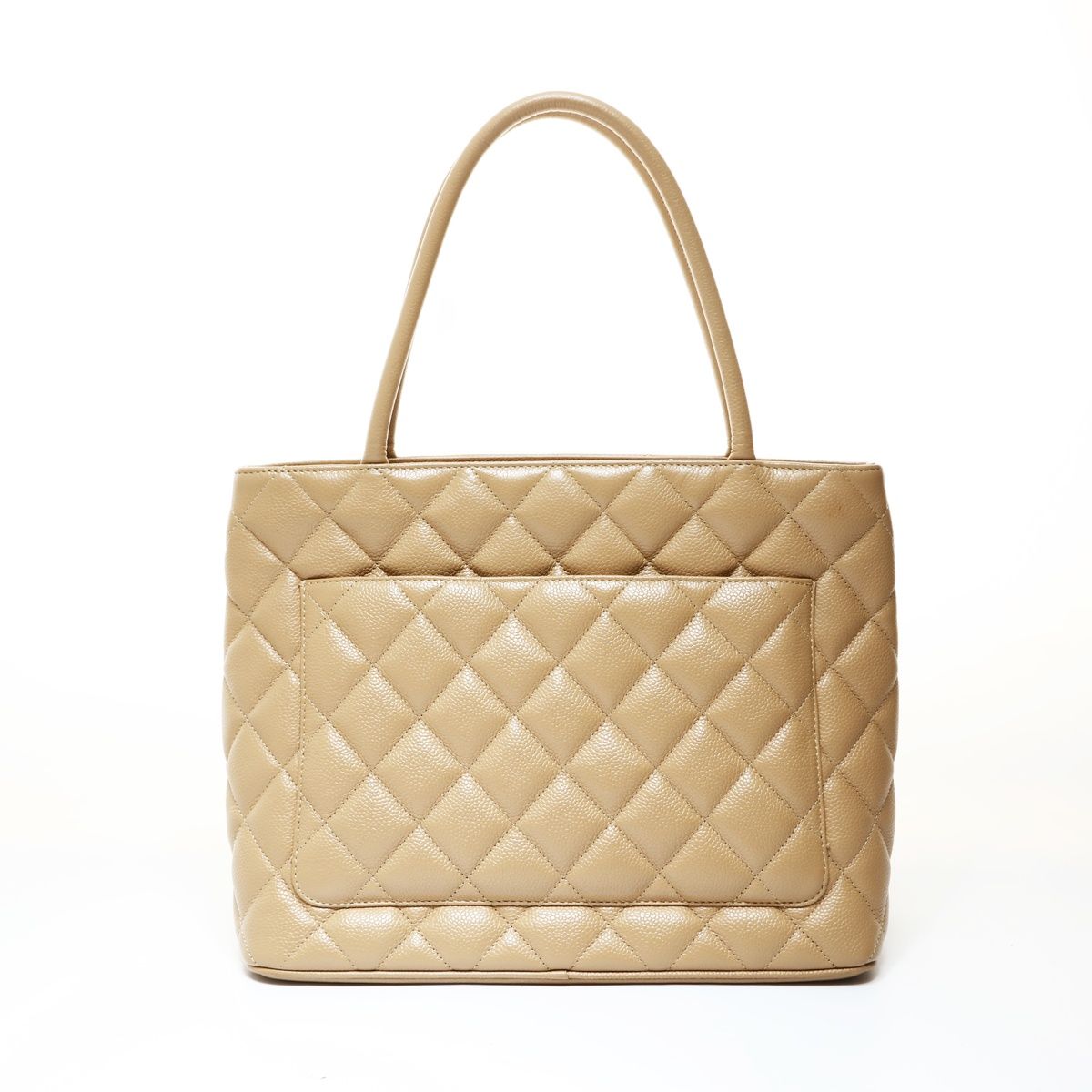 Chanel Handbag Medallion Tote Caviar Leather — view 2