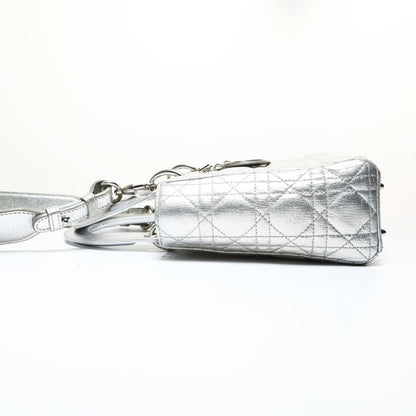 Dior Handbag Lady Cannage Metallic — view 3