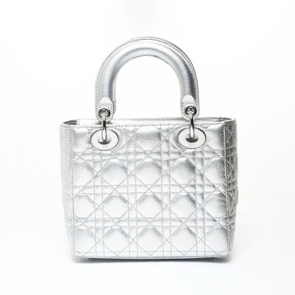 Dior Handbag Lady Cannage Metallic — view 2