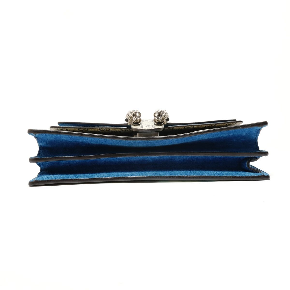 Gucci Shoulder Bag Dionysus GG Supreme Blue Mus Flora — view 7