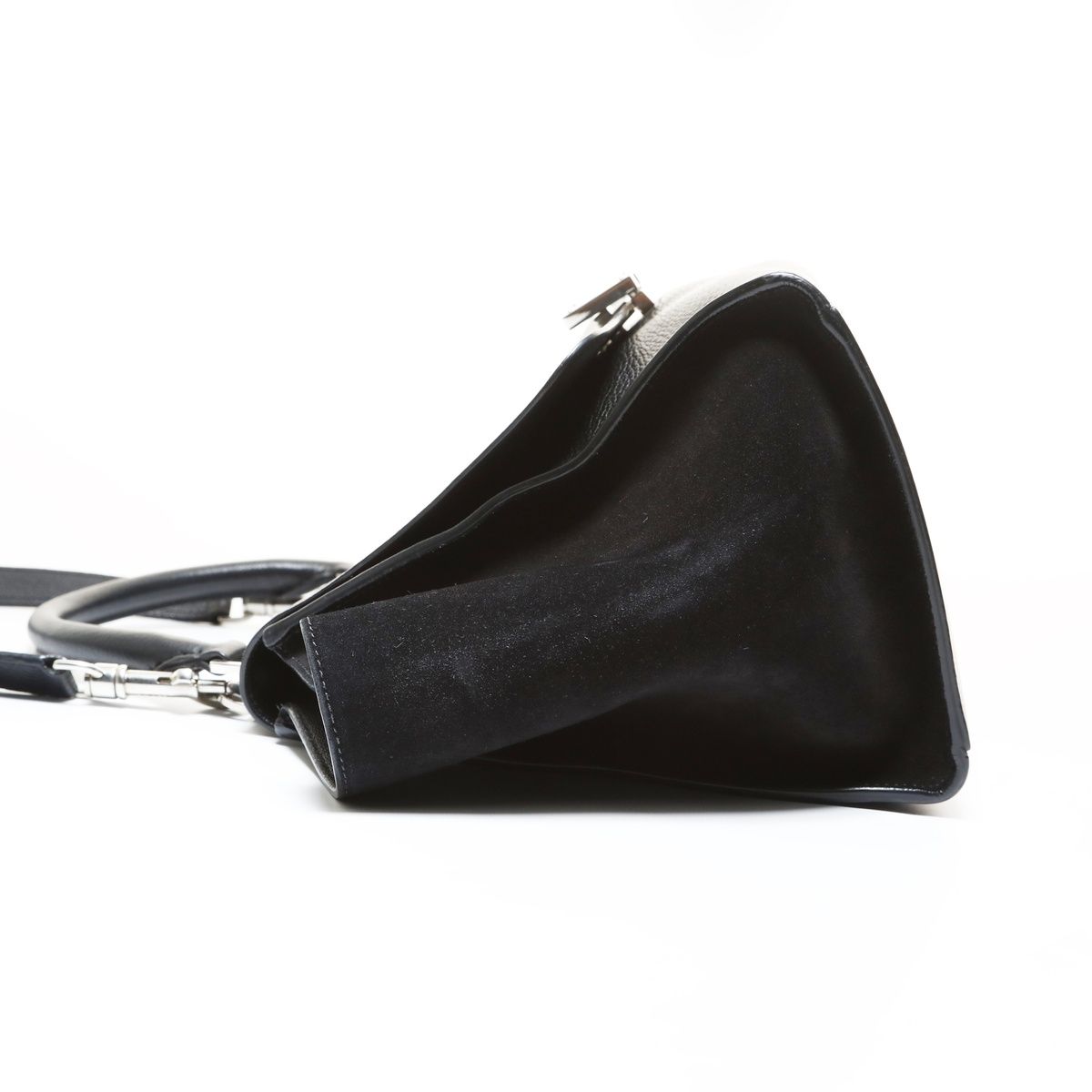 Celine Handbag Trapeze Suede Leather 2-Way — view 3