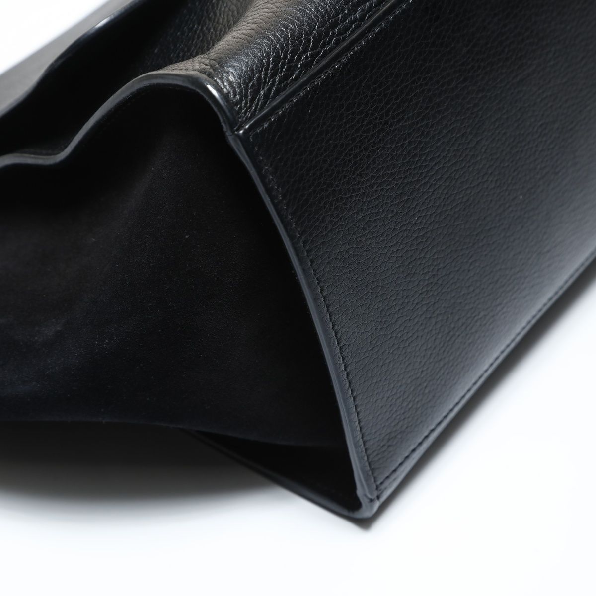 Celine Handbag Trapeze Suede Leather 2-Way — view 5