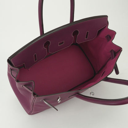 Hermes Candy Birkin 35 Tote Epsom Tosca Rosetyrien Purple Pink Silver — view 9