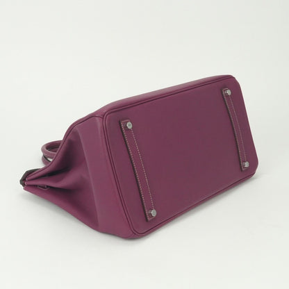 Hermes Candy Birkin 35 Tote Epsom Tosca Rosetyrien Purple Pink Silver — view 6