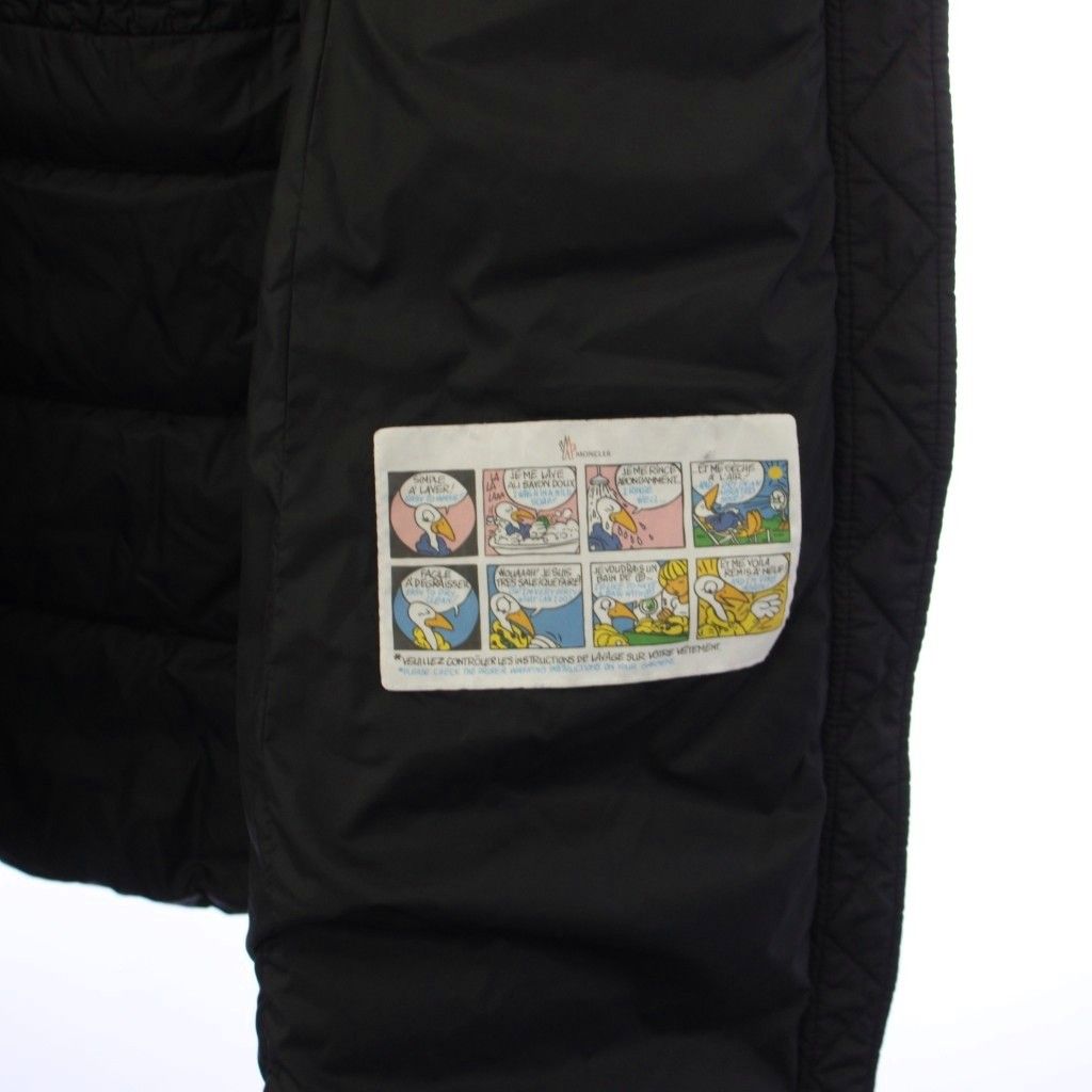 Moncler Talev Down Jacket Coat Long 2 Black — view 9
