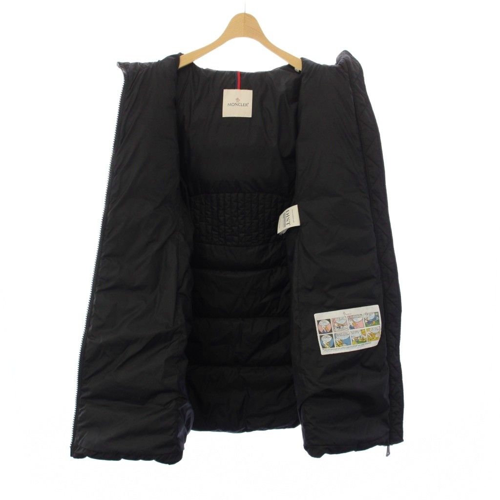Moncler Talev Down Jacket Coat Long 2 Black — view 7