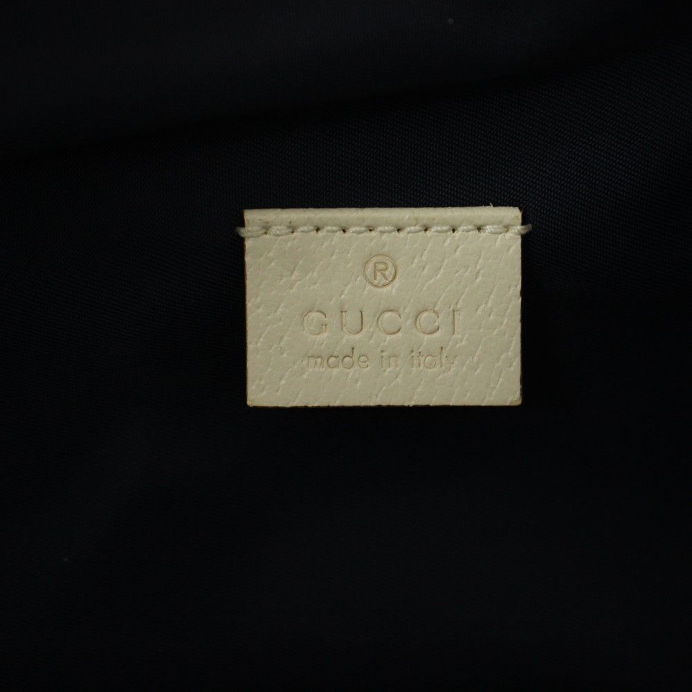 Gucci Children Shoulder Bag All Over Pattern Nylon Light Blue White — view 5