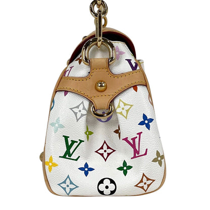 Louis Vuitton MM Shoulder Bag Monogram Multicolor Blanc — view 2