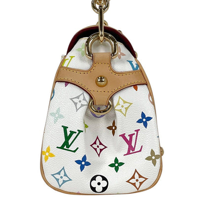Louis Vuitton MM Shoulder Bag Monogram Multicolor Blanc — view 4